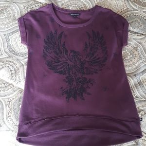 Rock republic bling eagle shirt size xs new